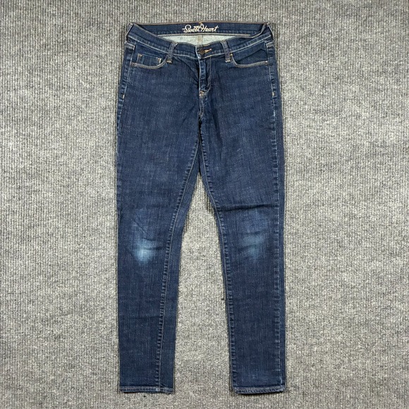 Old Navy Denim - Old Navy The Sweetheart Womens Skinny Jeans Size 6 Long Blue Denim Low Rise